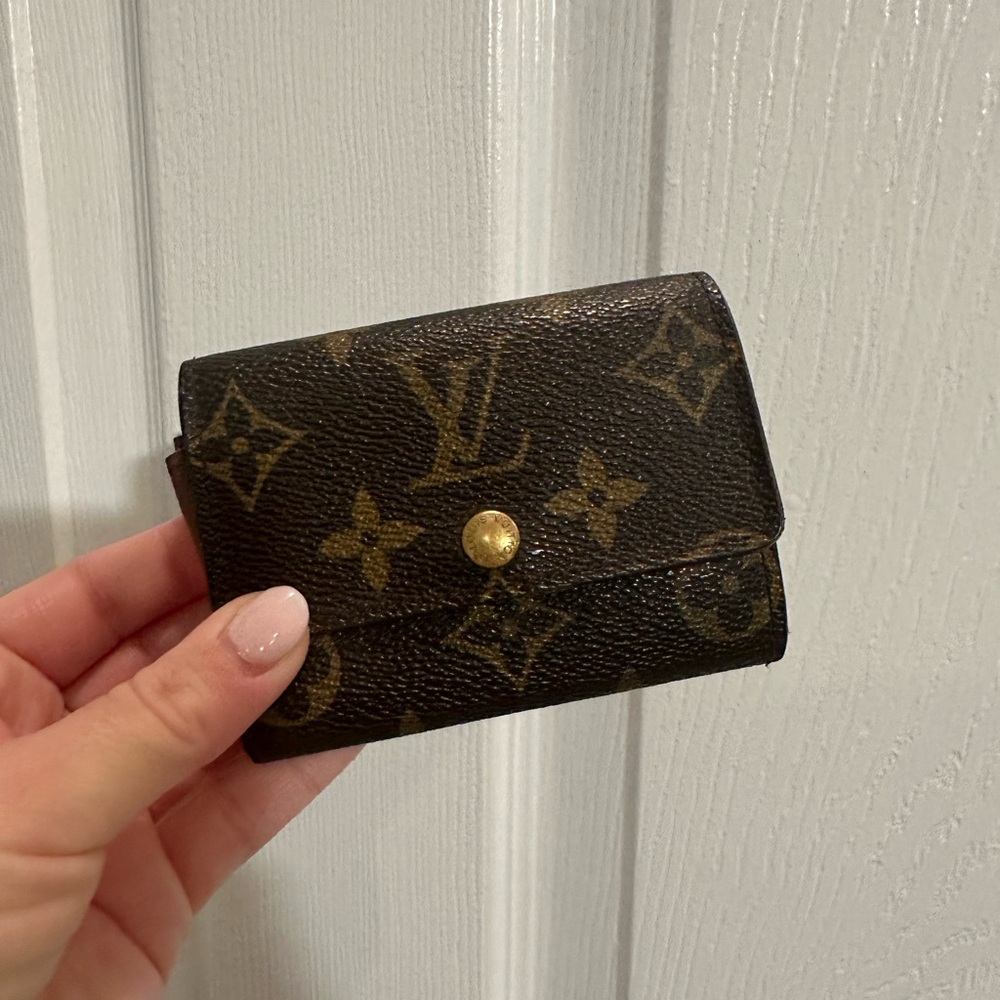 Louis Vuitton Brown Monogram Card Holder